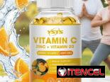 3 en 1/ Vitamina C, Zinc más D3/ todo en uno p mejor eficiencia.