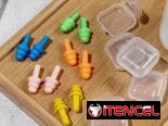 12 TAPONES DE OIDOS. PARA DORMIR MEJOR, PARA NATACION, CONTRUCCIÓN ECT