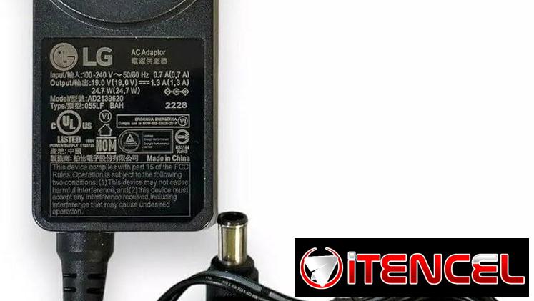 Transformador 19v para monito LG original