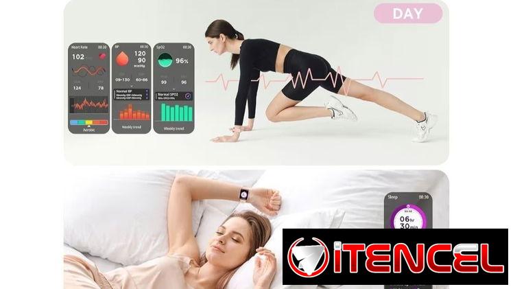 Smartwatch QVEQ con Pantalla HD y Llamadas Bluetooth