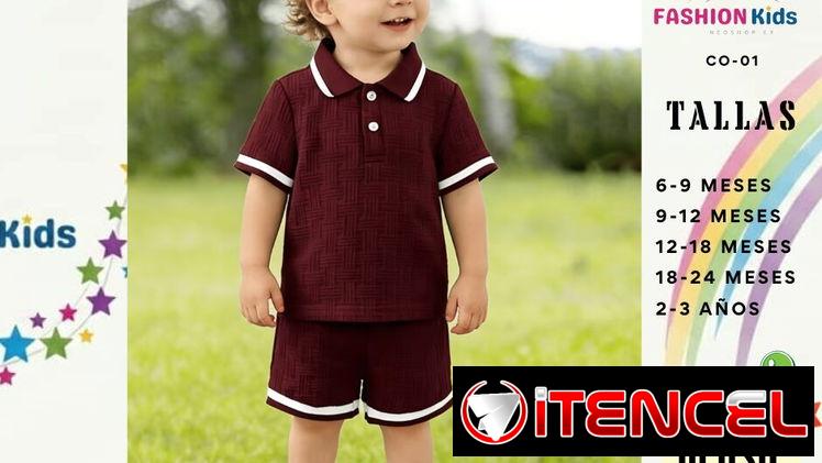 CONJUNTO DE SHORT PARA NIÑOS