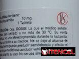 Metoclopramida, Biopram, frasco con 20 tabletas de  10 mg