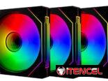 🌈🖥️ PACK 3 FANES 120MM ARGB INFINITY MIRROR PWM PARA PC GAMER ENVÍO DISPONIBLE + GARANTÍA
