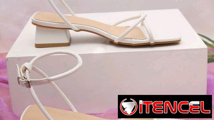 Zapatos nuevos de tacón bajo para boda blancos #41