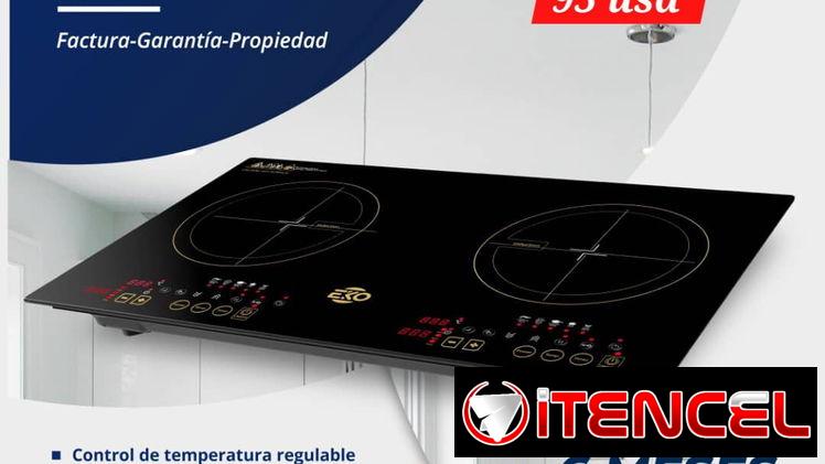 Cocina de inducción doble