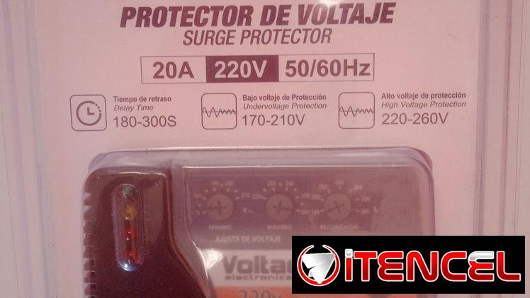 Protector de voltaje de línea de 220 V