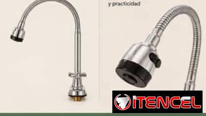 Grifo para Fregadero GREENPRO Cromado Flexible