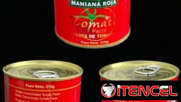 Pasta de tomate marca ¨MANSANA ROJA¨