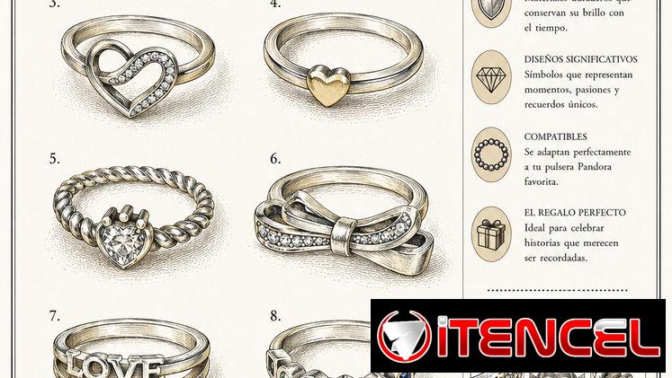 Anillos !!!REBAJA¡¡¡ antes 25, ahora 20. copia 1×1 Pandora plata 925