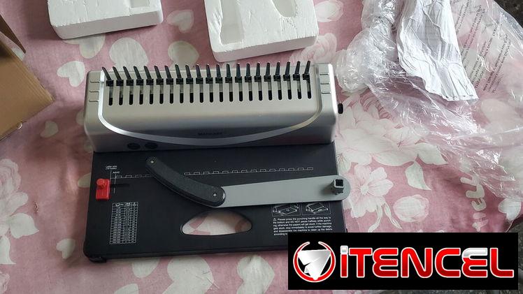 Vendo Encuadernadora de Peine de 21 Agujeros, 450 Hojas
