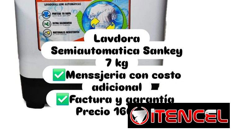 Lavadora semiautomatica 7kg Sankey