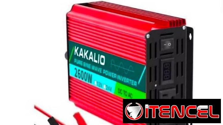 Convetidor 2600 watt onda pura 12 vol 110 amperes