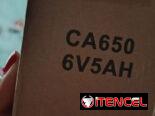Bateria de ventilador recargable marca Saco 6V5Aho..