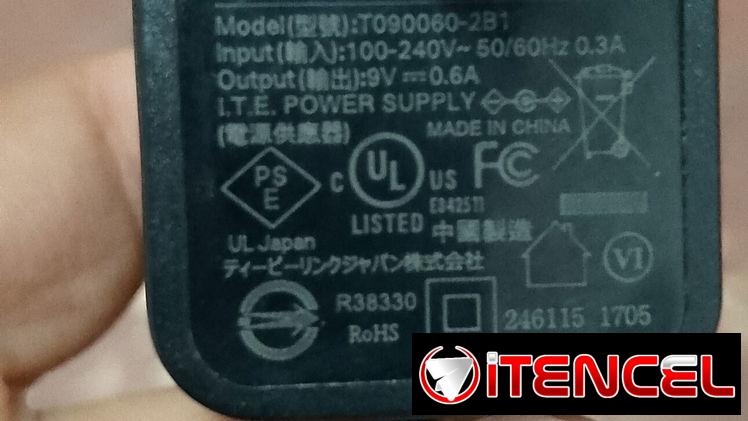OJO  OJO  OJO ,Transformador Router TP-LINK 9 V / 0.6 A , OJO  OJO  OJO