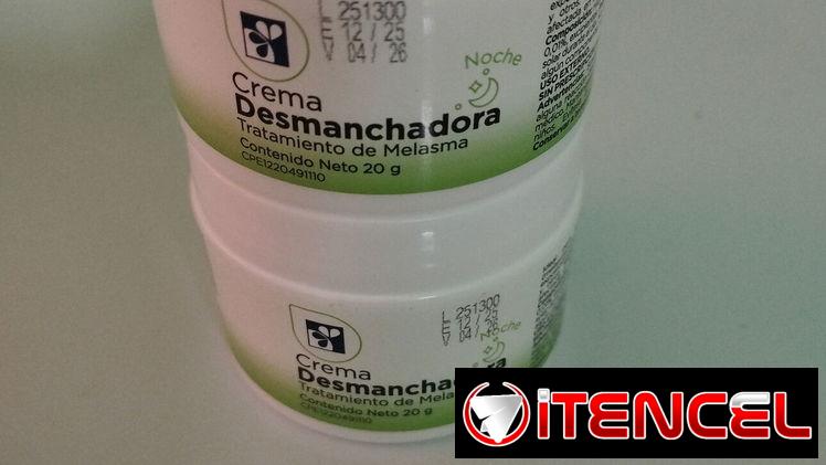 Crema Desmanchadora tratamiento del melasma con hidroquinona al 3% 20g