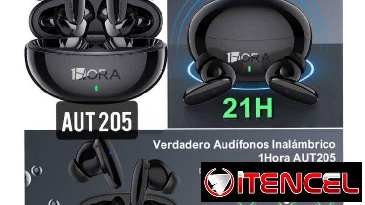 AUDÍFONOS INALÁMBRICOS,  MARCA 1HORA