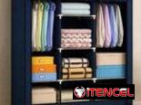 ORDEN Y ESTILO POR SOLO 42 USD! 🚀  ¿Cansado de la ropa desordenada o espacios pequeños? El Closet Portátil Organizador