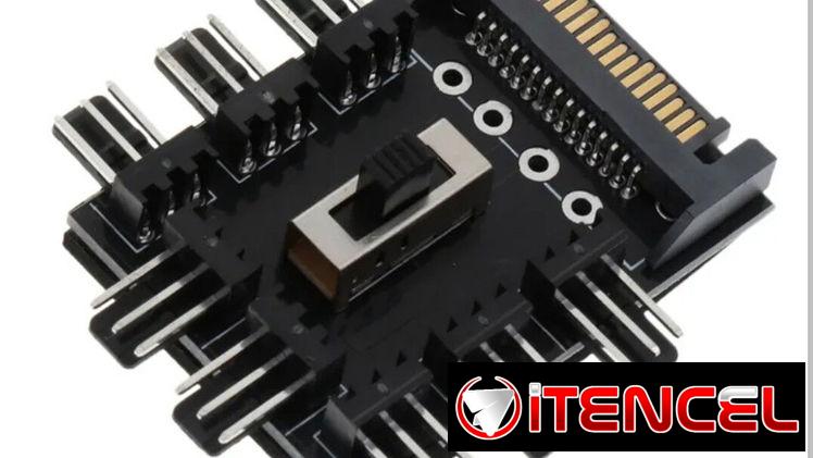 Spliters diversos para ventiladores/ Conmutador 4k compatible con HDMI