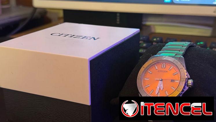 Cambio por iPhone / Citizen Ecodrive Súper Titanium AW1840-50X
