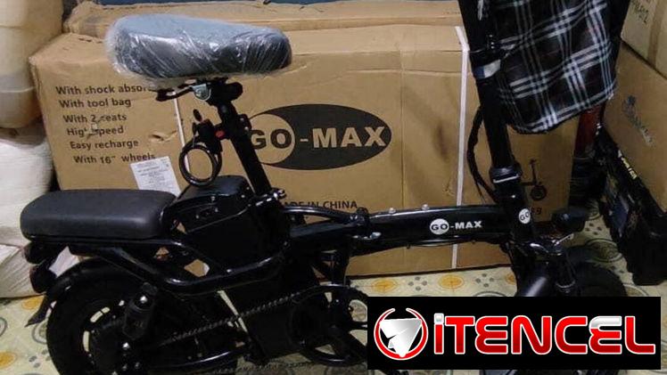 ‼️APROVECHEN QUE SE ACABA ‼️ BICICLETA ELÉCTRICA PLEGABLE GO-MAX F9: