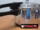 🚧 OLLA DE PRESIÓN DE 5 Y 7 LITROS DE ACERO INOXIDABLE PARA INDUCCIÓN MARCA BEE ELECTRICS 🚧