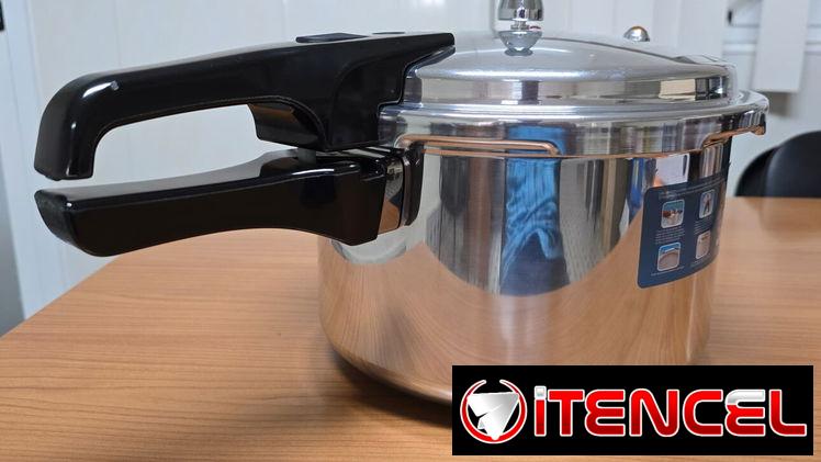 🚧 OLLA DE PRESIÓN DE 5 Y 7 LITROS DE ACERO INOXIDABLE PARA INDUCCIÓN MARCA BEE ELECTRICS 🚧