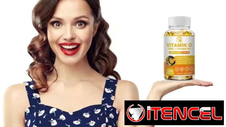 Vitamina C 2000mg, Zinc 40 Mg, D3 (5000IU)