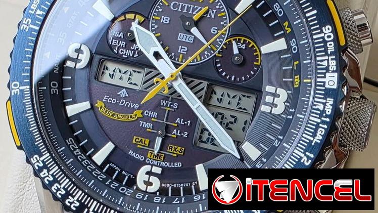edición especial blue angels promaster skyhawk 🦅halcón del cielo de citizen  modelos de 5ta y 6ta generacion