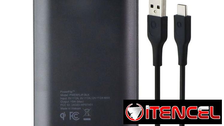 Cargador Inalámbrico 2 – en – 1 QUICCELL PowerFlip 15W | Con garantía | videojuegoshabana.com