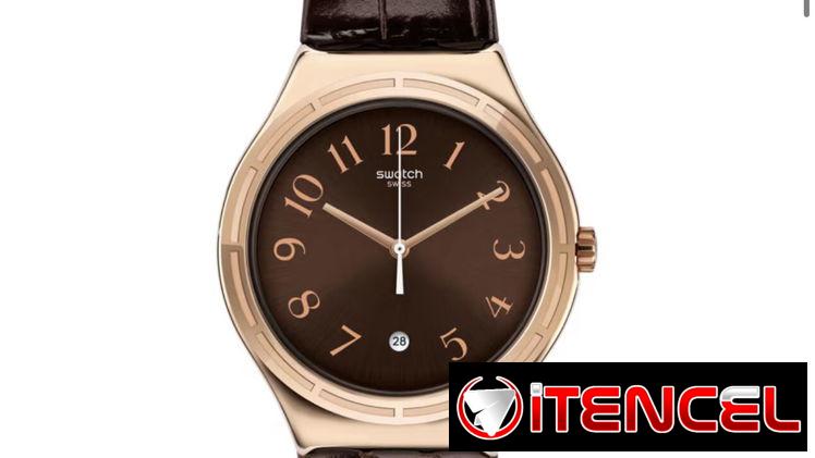 Swatch manilla de cuero new en caja 120 usd