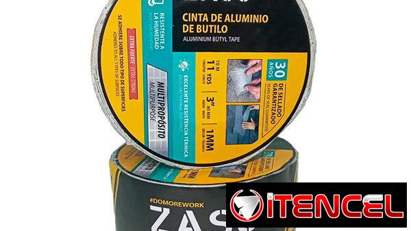 Cinta de aluminio de butilo 7.5mx10cm. Adhesivo de alta resistencia. Sellado garantizado. Multipropósito