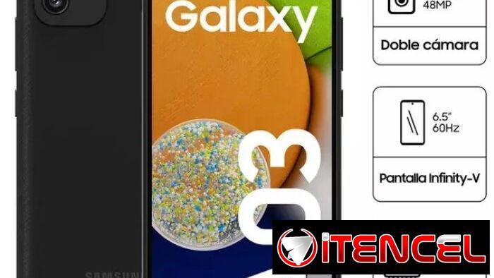 Móvil Samsung Galaxy A03 (3/32GB)//6.5″ LCD HD+/48Mp + 2Mp + 5Mp frontal//Android 11//Dual SIM//Nuevo