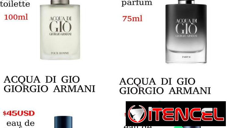 Perfume agua de gio original