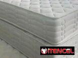 Colchones importados originales sellados al vacio de muelles y esponja con pareja de almohadas