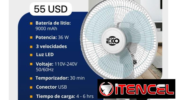 💨🚨Ventiladores recargables.