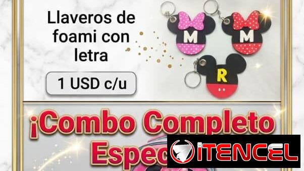 Set escolar de mochila, con merendero termico, cartuchera y accesorios de bisuteria a juego de Minni
