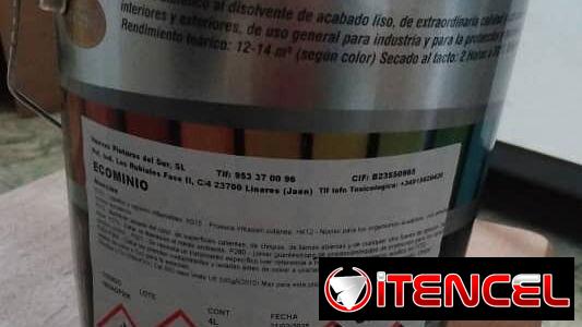 Imprimacion antioxidante Ecominio oxido rojo