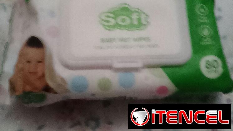 Toallita humedad de bebé de aloe libre de olor 80 wipes