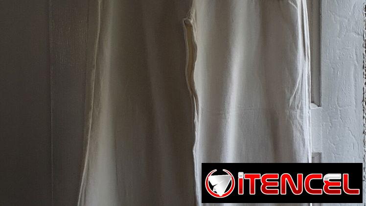 Pantalon de lino campana