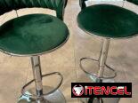 Banquetas de bar con base de jiratoria