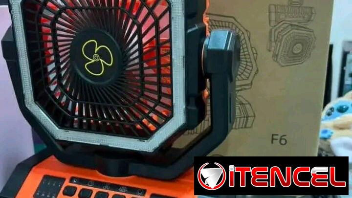 Ventilador recargable F6