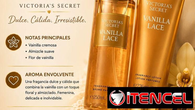 Juegos de Colonia y Crema Originales Victoria’s Secret (coconut pasión-vanilla lace-seashell shimmer)
