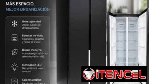 Refrigerador Royal de 20 pies side by side inverter. Transporte incluido a algunos municipios