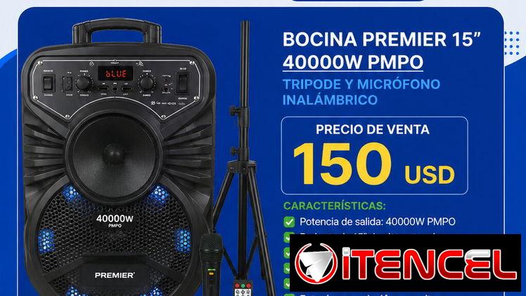 BOCINA PREMIER 15″