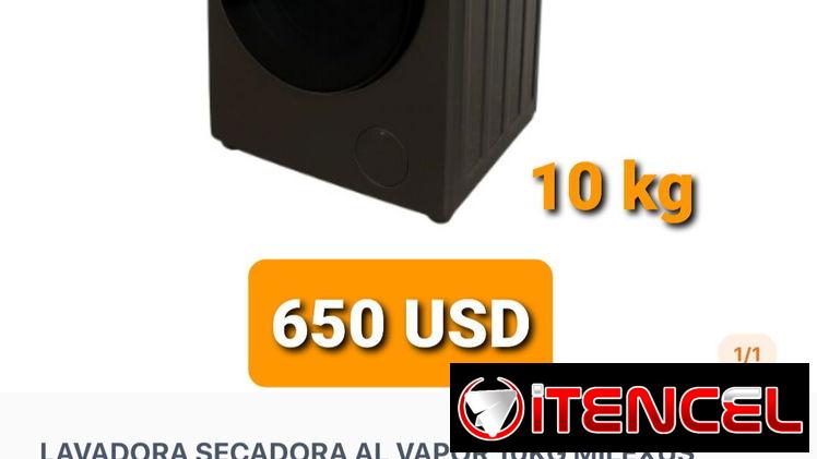 Lavadora secadora 10 kg