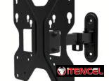 Soporte De Pared Unno Tekno Para TV 23–42” Brazo Articulado Full Motion VESA 200×200 Extensible 66lb
