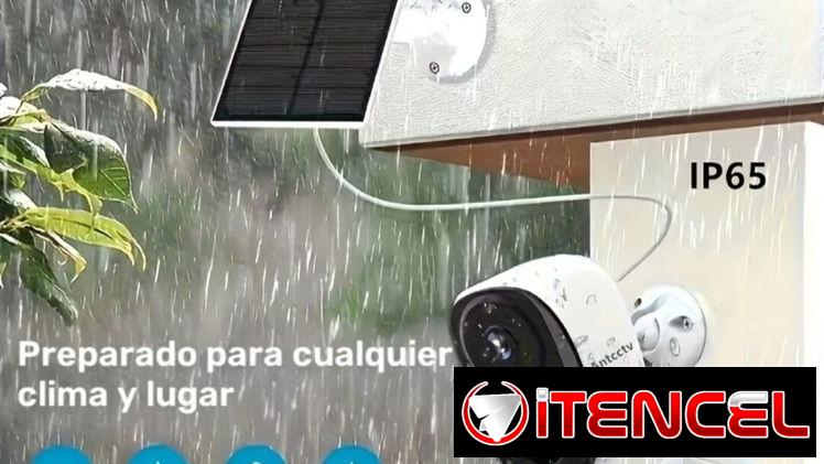 Cámara exterior e interior Solar 3Mpx