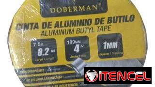 Cinta Impermeabilizante de Butilo y Aluminio para Sellado Soluciona fugas y grietas