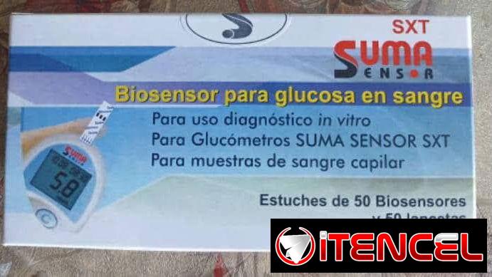 Pack de biosensores y lancetas(TIRITAS)