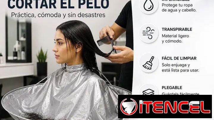 Capas para teñir y recoger cabello.